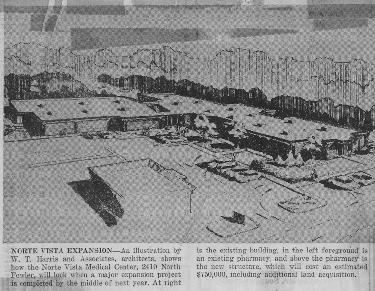 Architect's drawing of NVMC 1972