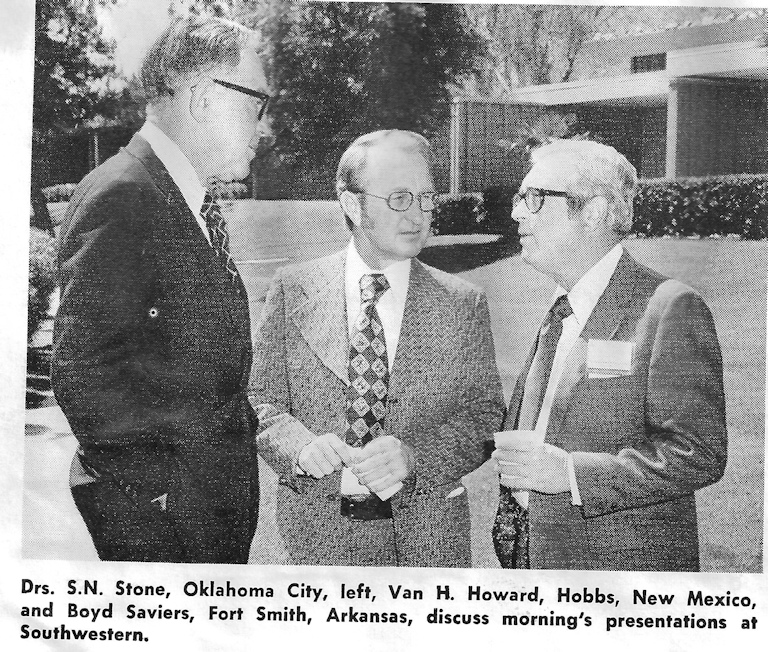 Dr. Howard attends medical conference at Southwestern University.