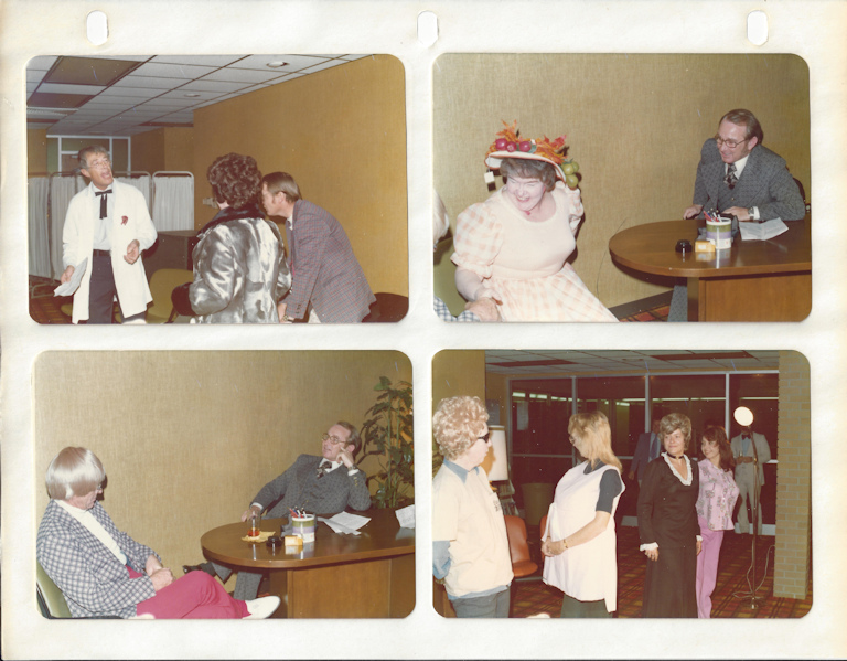 Photos of NVMC Skits December 1976